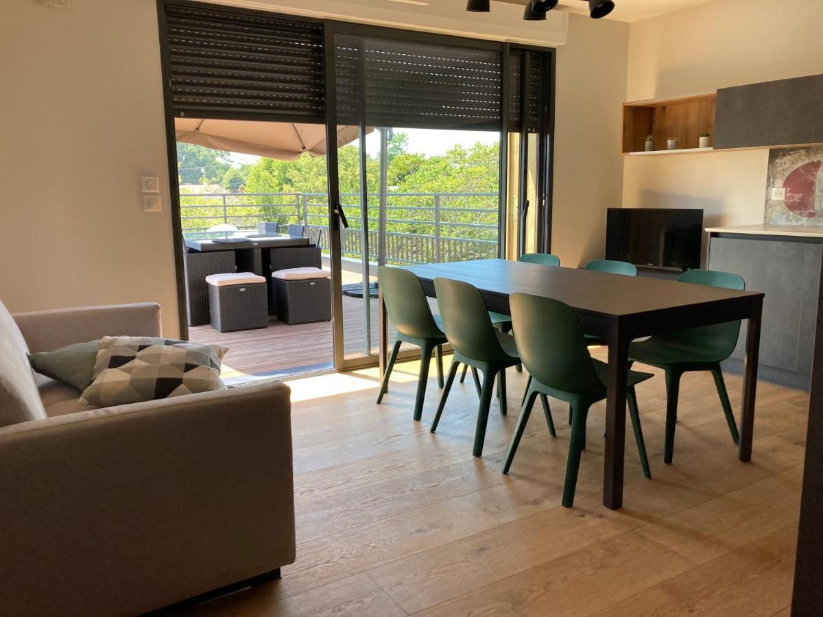 Au Coeur Du Bassin D'Arcachon,Tres Bel Appartement Avec Terrasse Audenge Exteriör bild