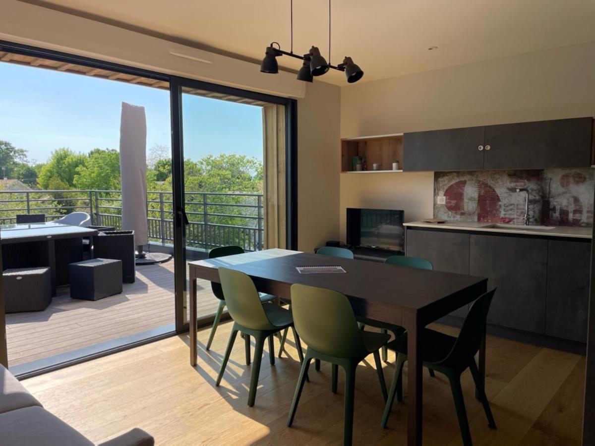 Au Coeur Du Bassin D'Arcachon,Tres Bel Appartement Avec Terrasse Audenge Exteriör bild